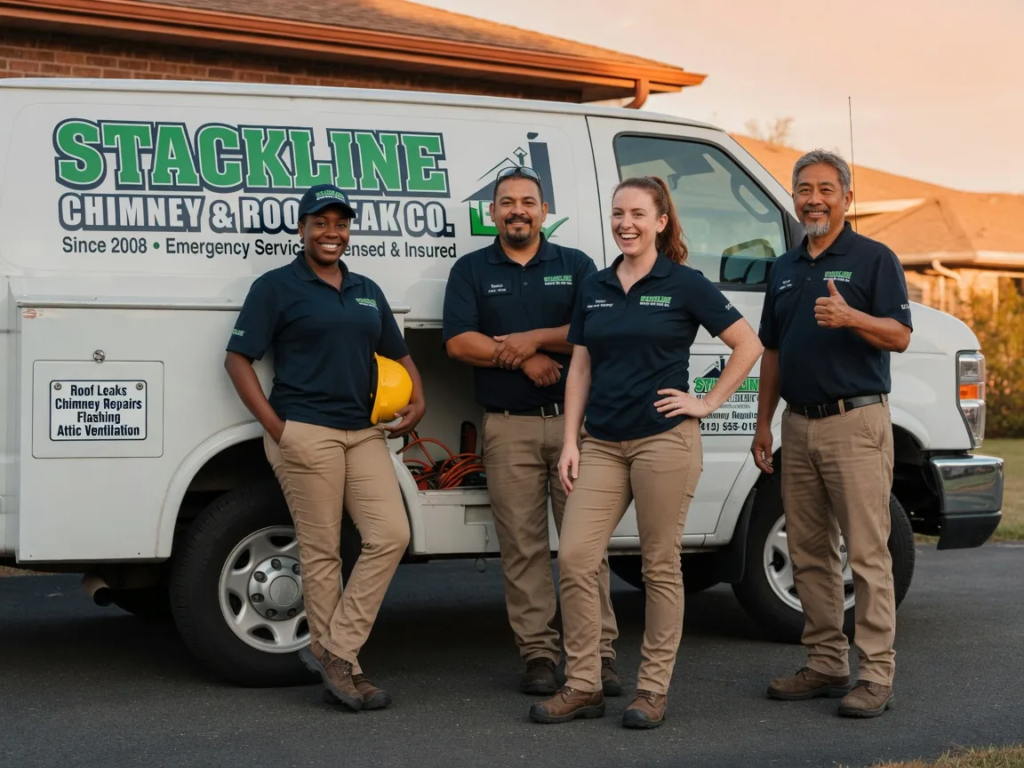 Chimney flashing repair company in Ramsey, IL